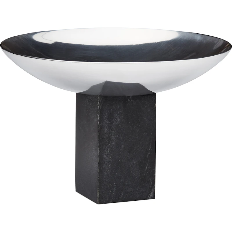 Sapoto Schüssel Ø22 cm, Schwarz/Silber