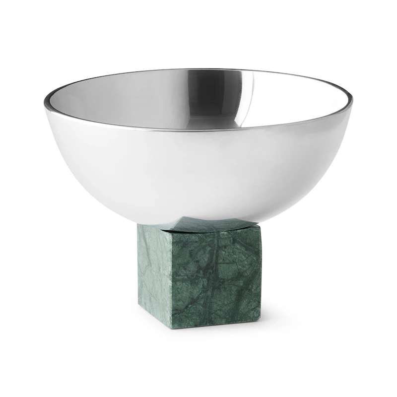 Sapoto Schüssel Ø14 cm, Grün/Silber