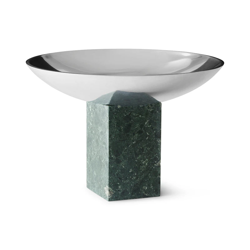 Sapoto Schüssel Ø22 cm, Grün/Silber