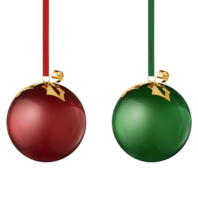 2026 Weihnachtskugel 2-er Set