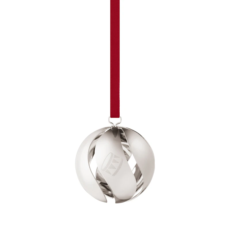 2026 Weihnachtskugel, Silber
