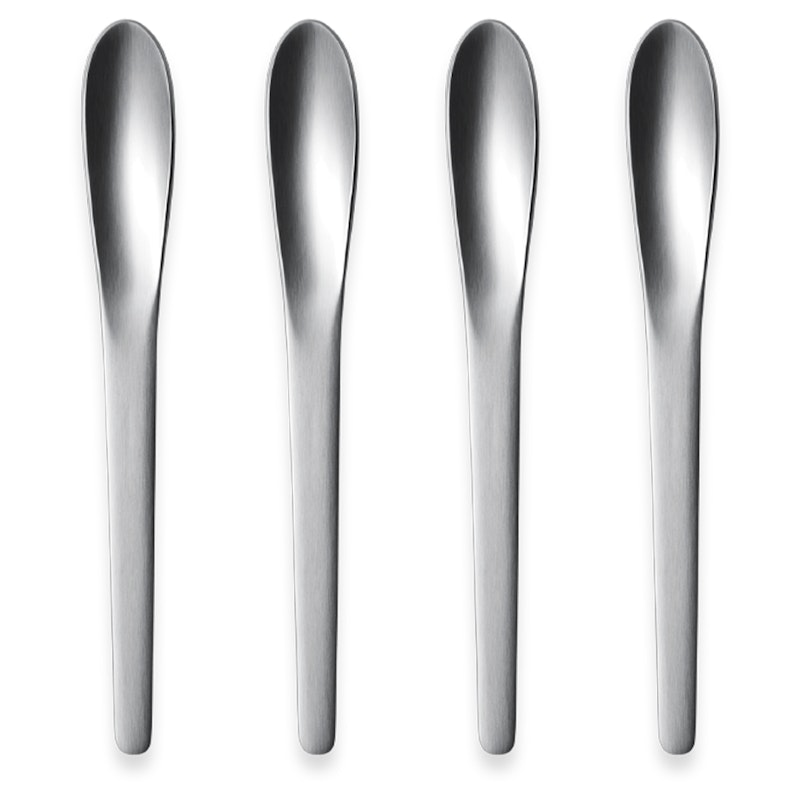 Arne Jacobsen Kaffeelöffel 4-er Set, Edelstahl