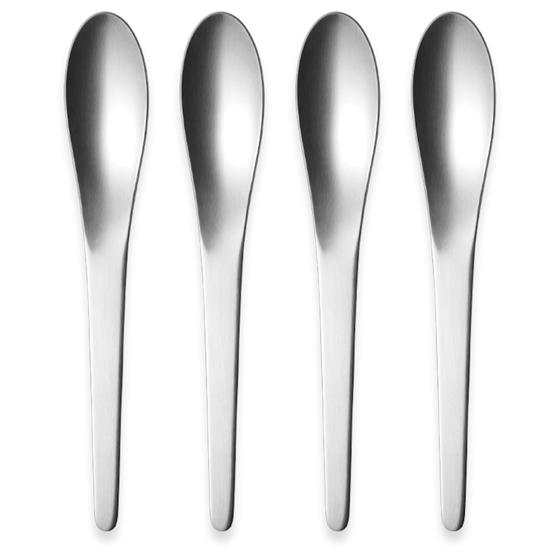 Arne Jacobsen Teelöffel 4-er Set, Edelstahl
