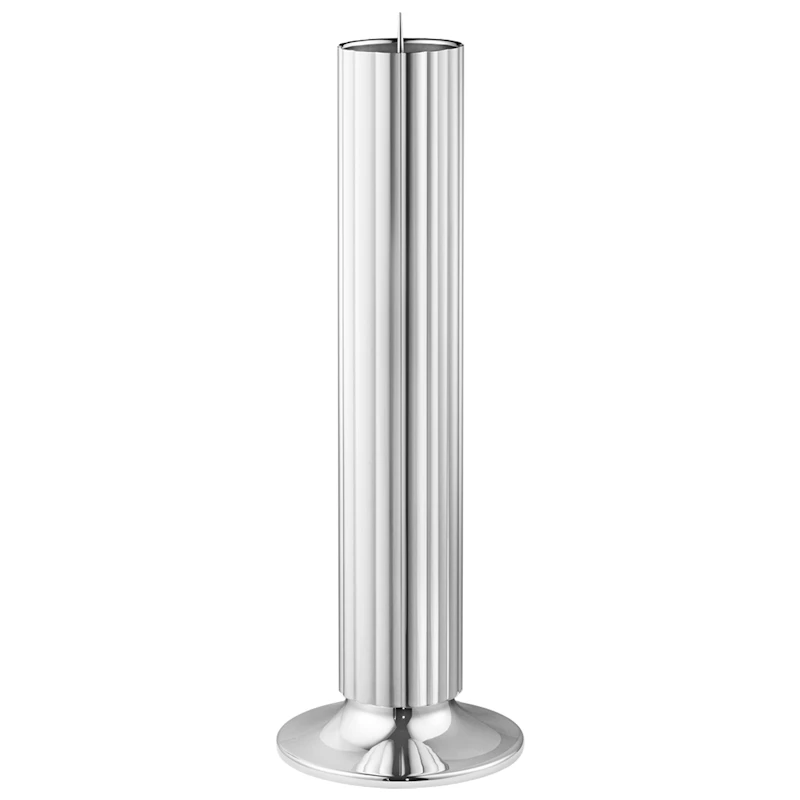 Bernadotte Kerzenhalter Edelstahl, 40 cm