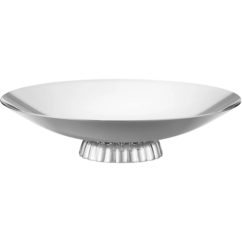Bernadotte Niedrige Schale Ø28 cm, Edelstahl