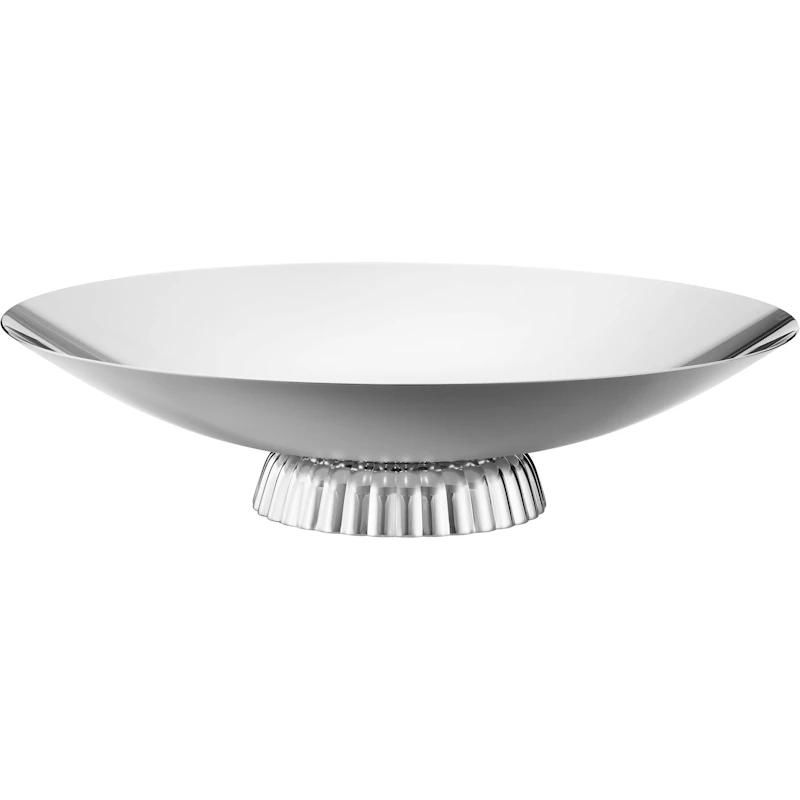 Bernadotte Niedrige Schale Ø40 cm, Edelstahl