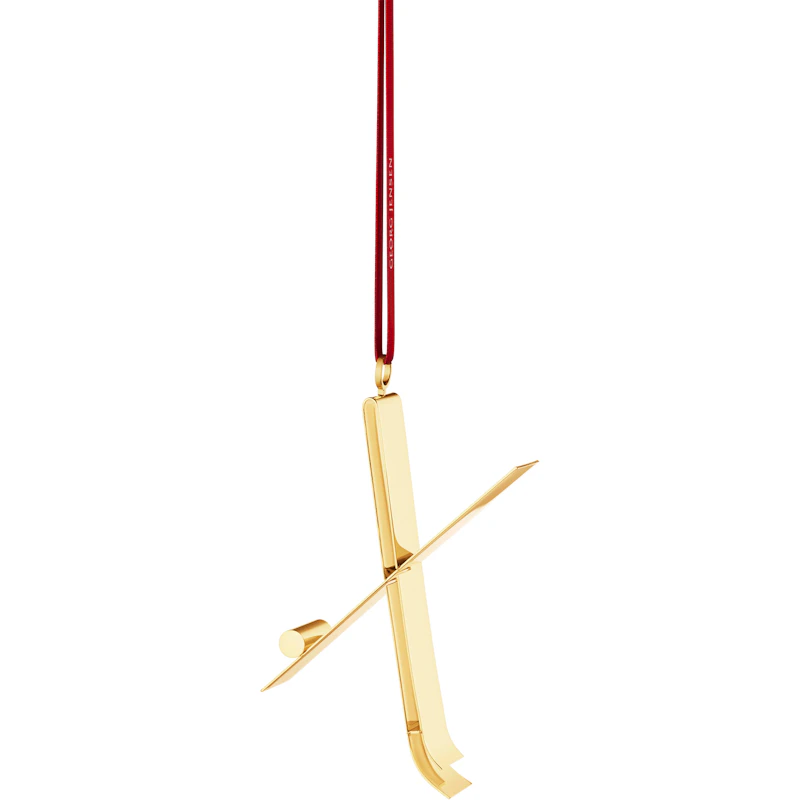 Weihnachtsschmuck Mit 18k Gold Beschichtet, X