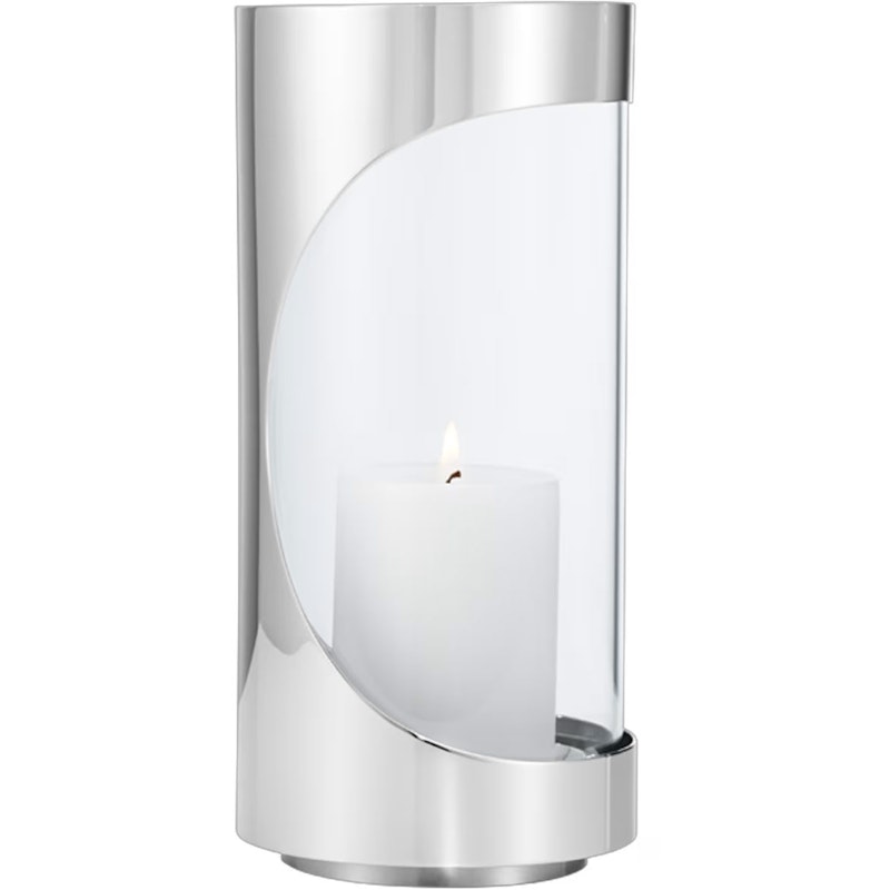 Chrome Teelichthalter Edelstahl, 22 cm
