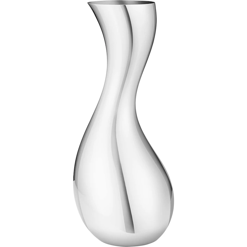 Cobra Vase Groß, Edelstahl