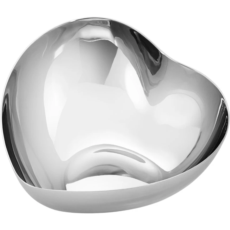 Heart Schüssel, Silber Mittlerer