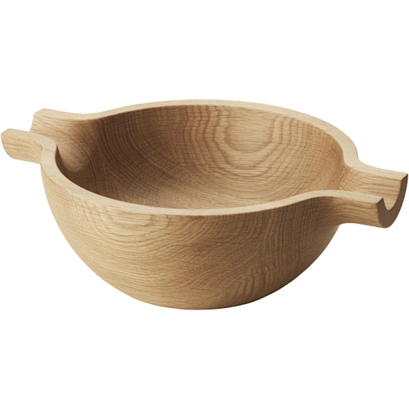Koppel Schüssel, Holzfarben Mittlerer
