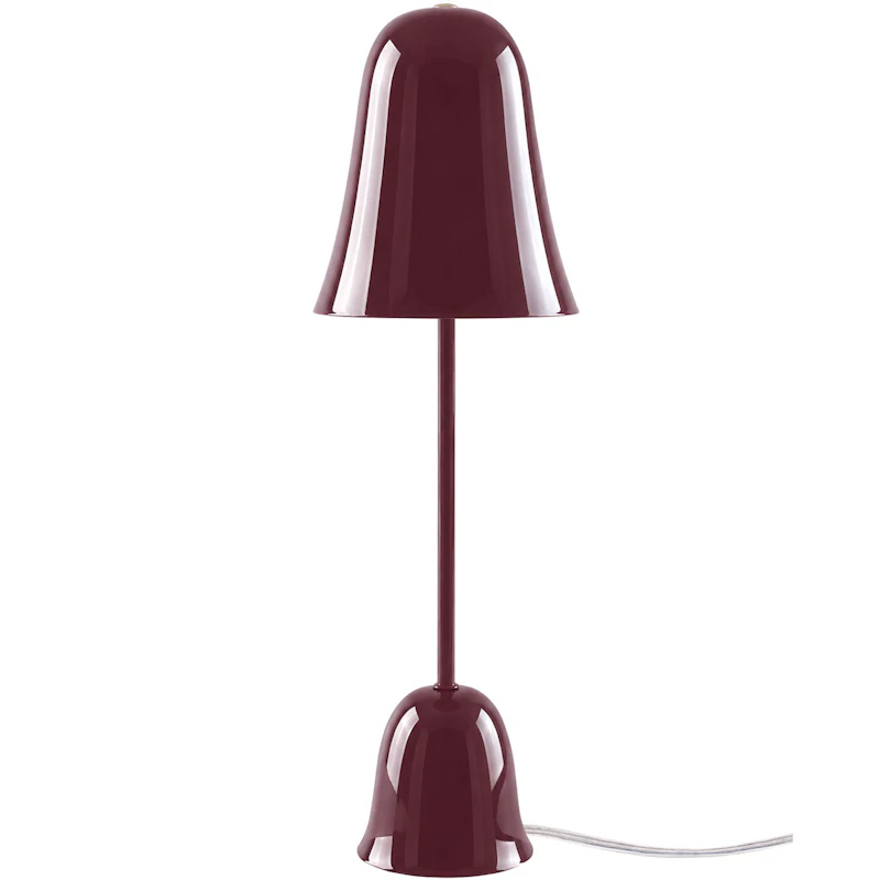 Blåklockan Tischlampe, Burgunderrot