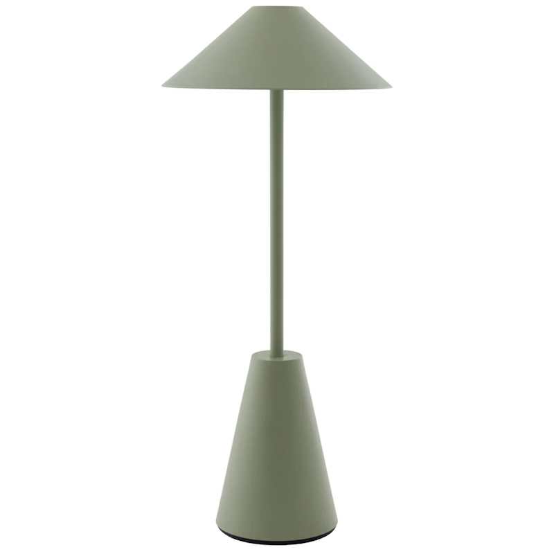 Cannes 32 Tischlampe Tragbar, Moosgrün