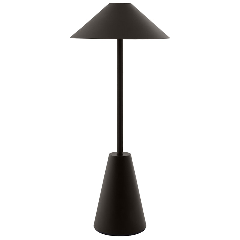 Cannes 32 Tischlampe Tragbar, Schwarz