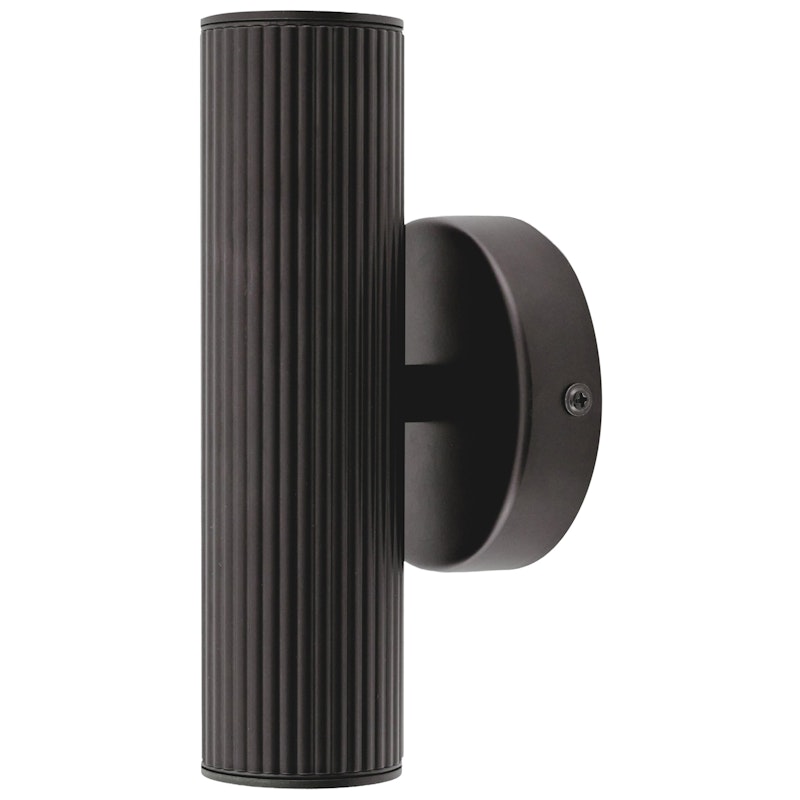 Hubble up/down Wandleuchte, Schwarz