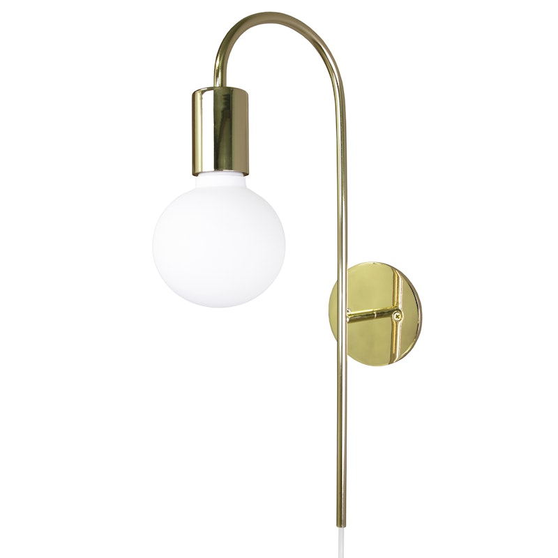 Grace Wall Lamp, Brass