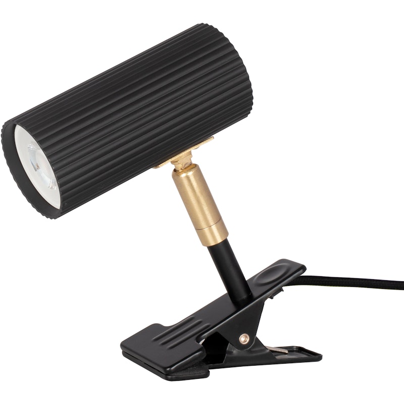 Hubble Klemmlampe Schwarz