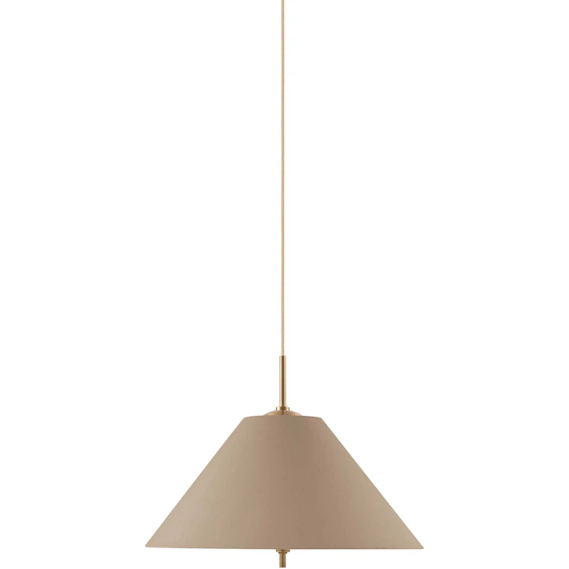 Iris 25 Hängelampe, Mocha