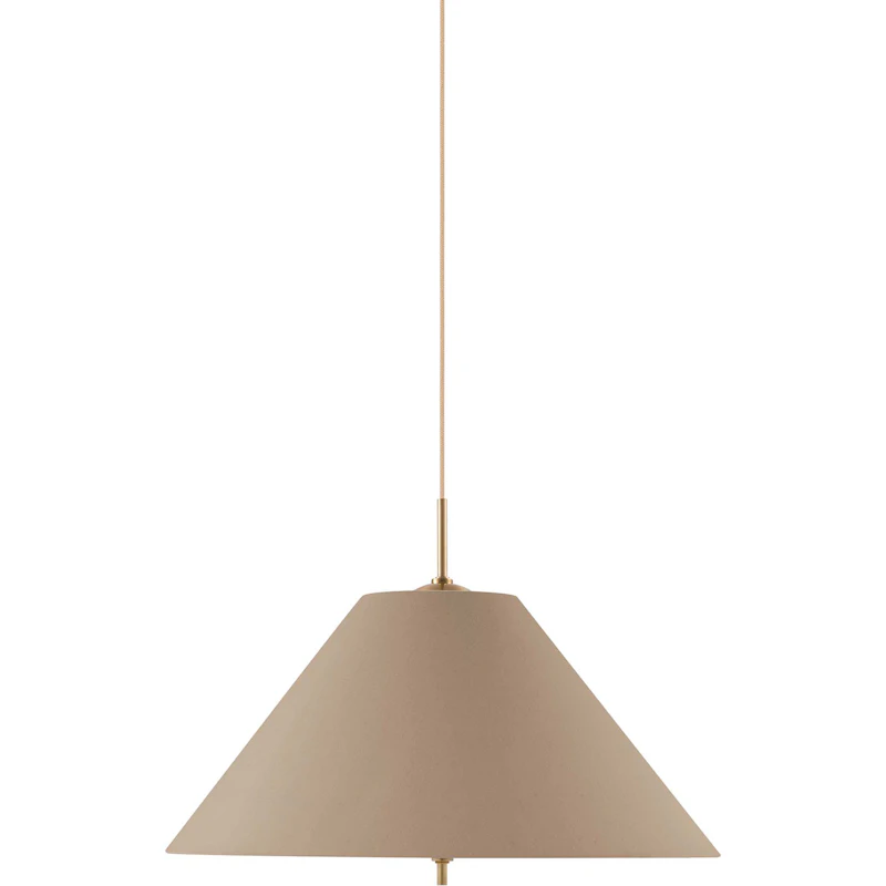 Iris 50 Hängelampe, Mocha