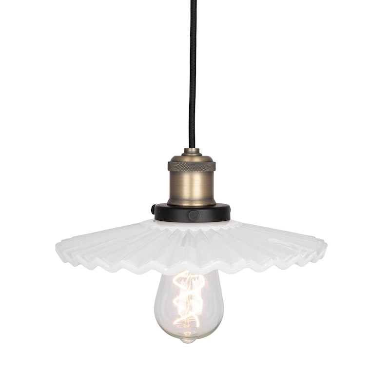 Mini Cobbler Hängelampe, Weiß