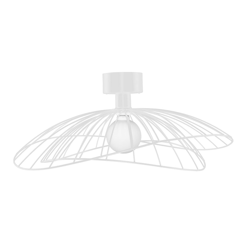 Ray Wand- Und Deckenlampe, Weiß