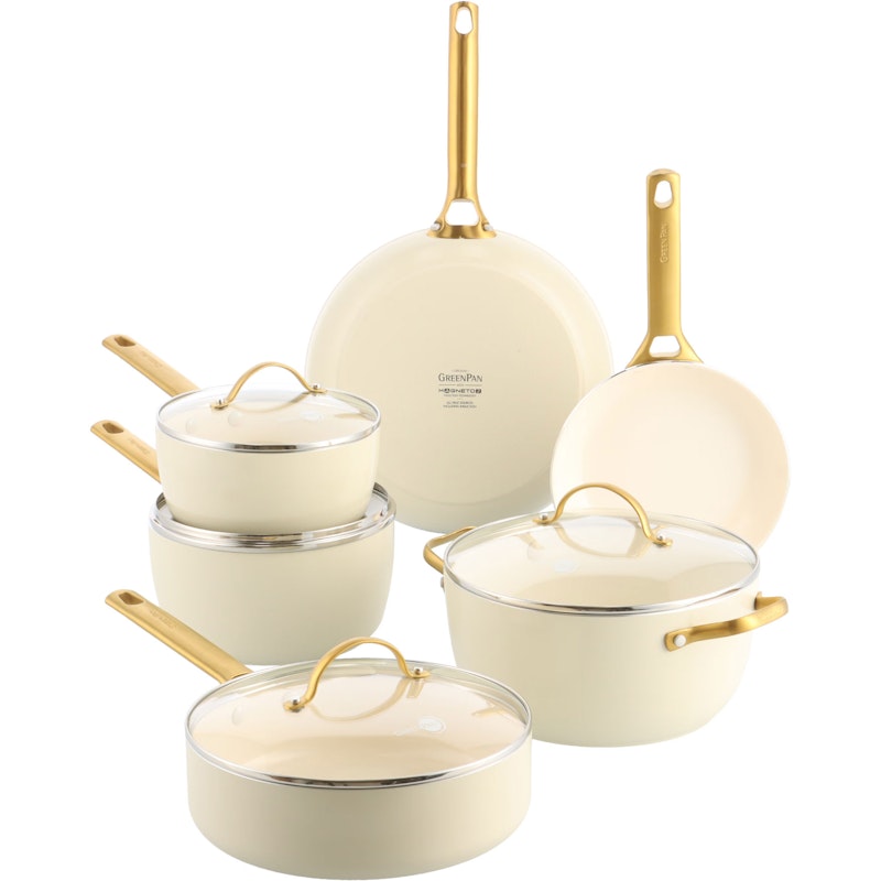 Padova Reserve Topfset 6-er Set, Cream White