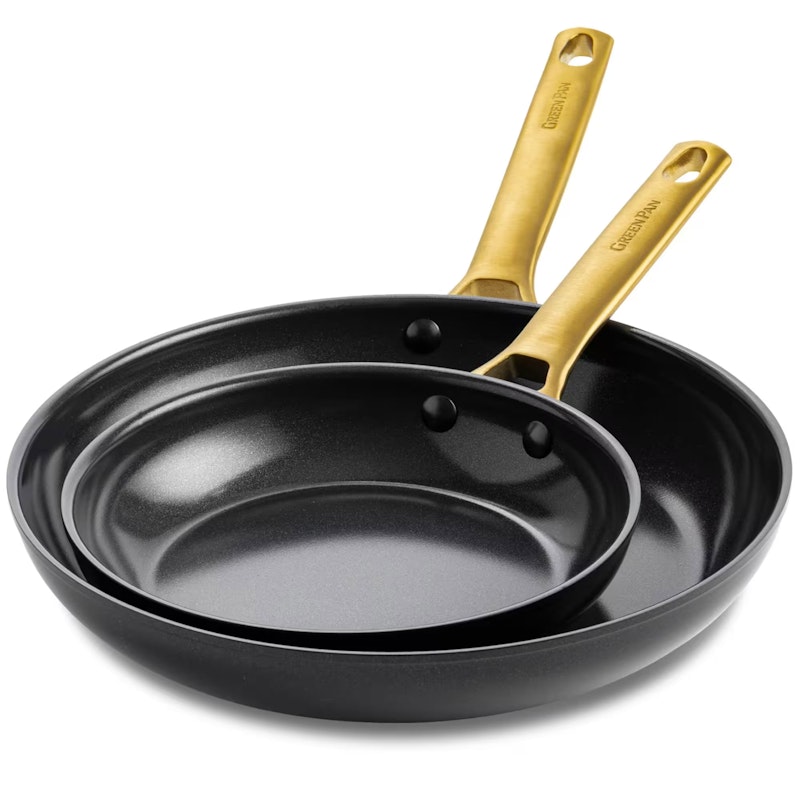 Padova Reserve Bratpfanne 2-er Set, Schwarz
