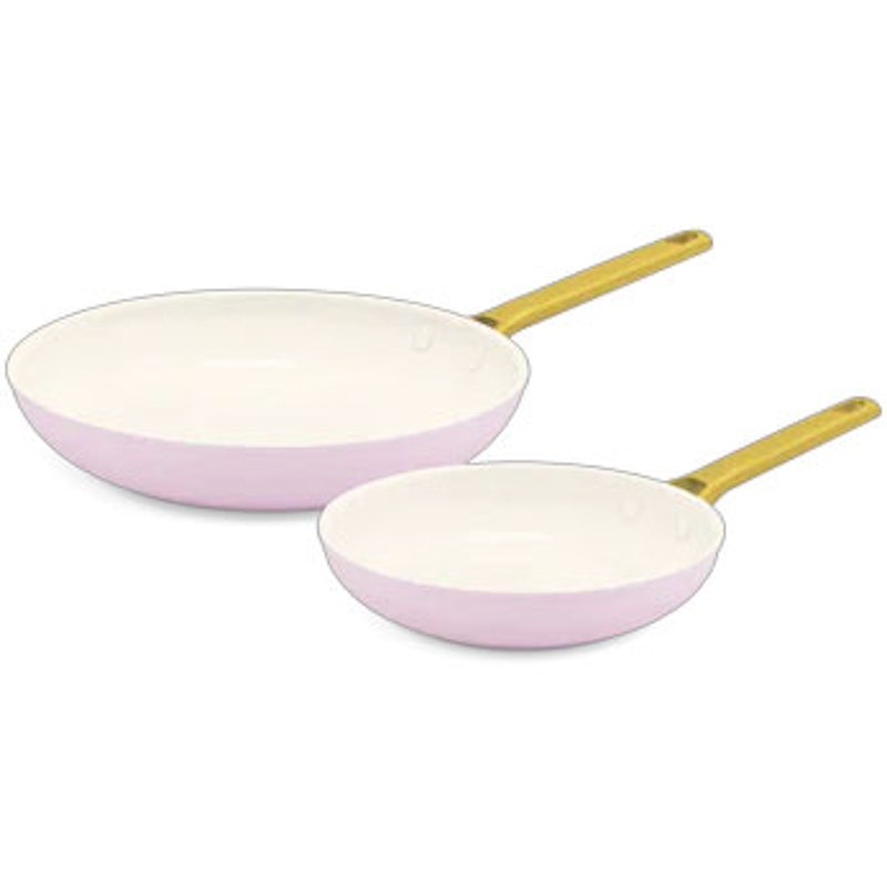 Padova Reserve Bratpfanne 2-er Set, Blush Pink
