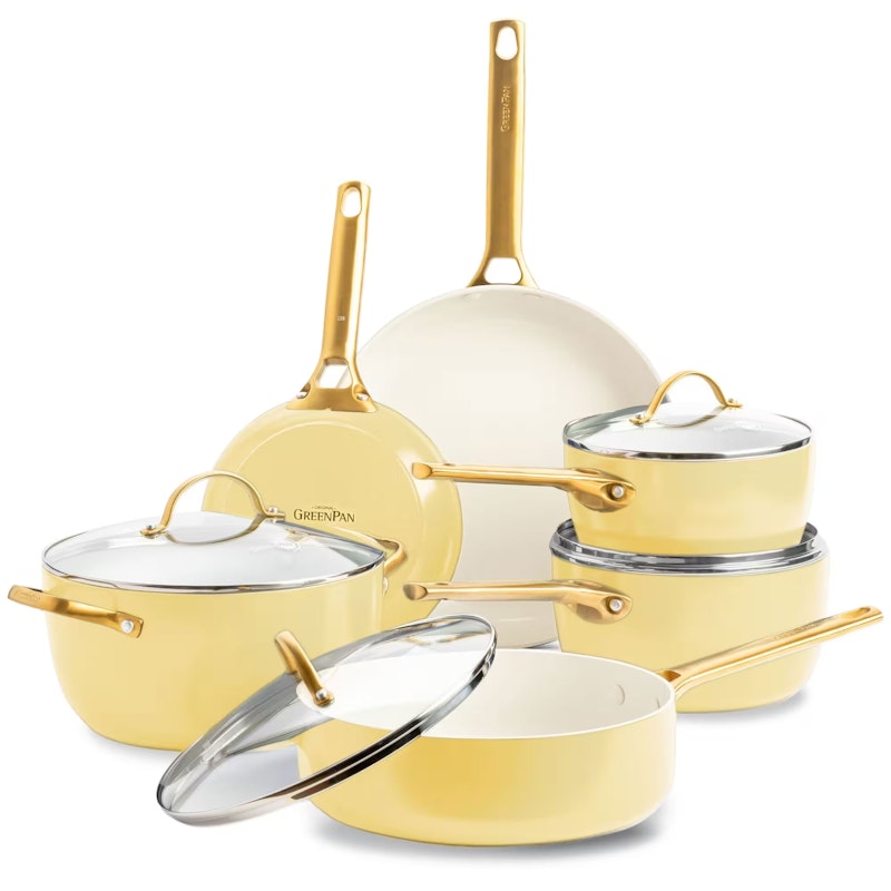 Padova Reserve Topfset 6-er Set, Sunshine Yellow