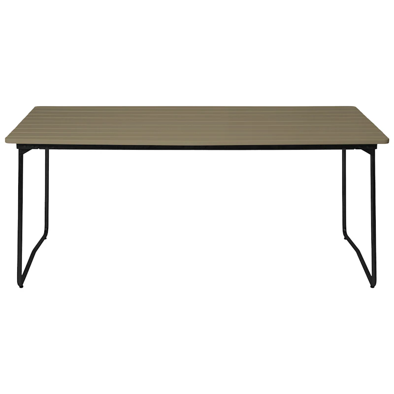 B31 Tisch 92x170 cm, Light Green / Schwarz