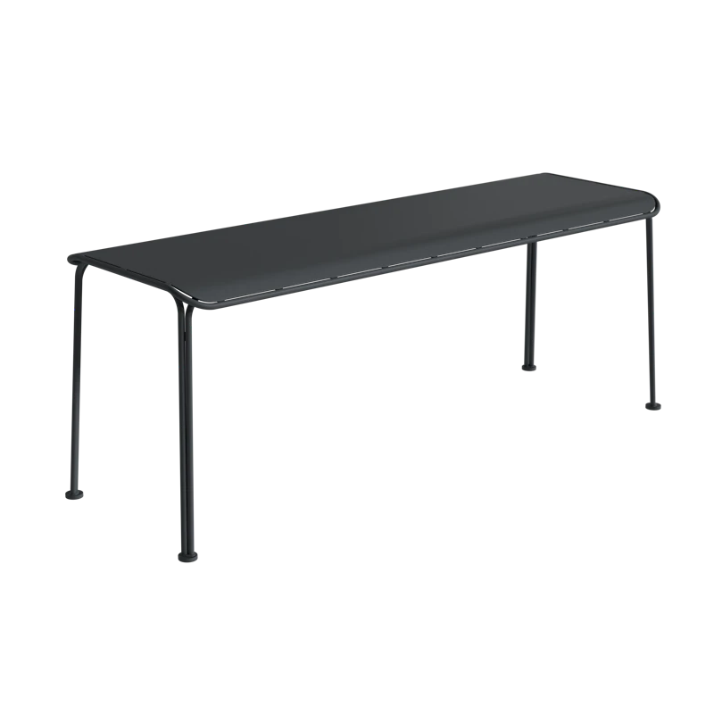 Libelle Bank 120 cm, Graphite Grey