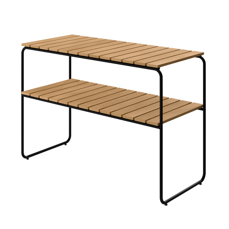 L105 Konsolentisch, Geölte Eiche / Schwarz