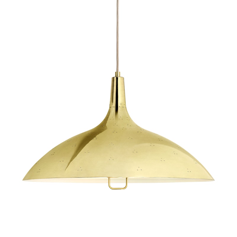 1965 Deckenleuchte, Messing/ Messing