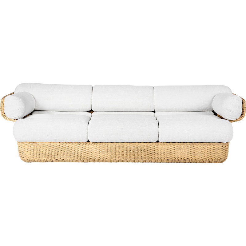 Basket 3-Sitzer-Sofa, Rattan / Lorkey 40