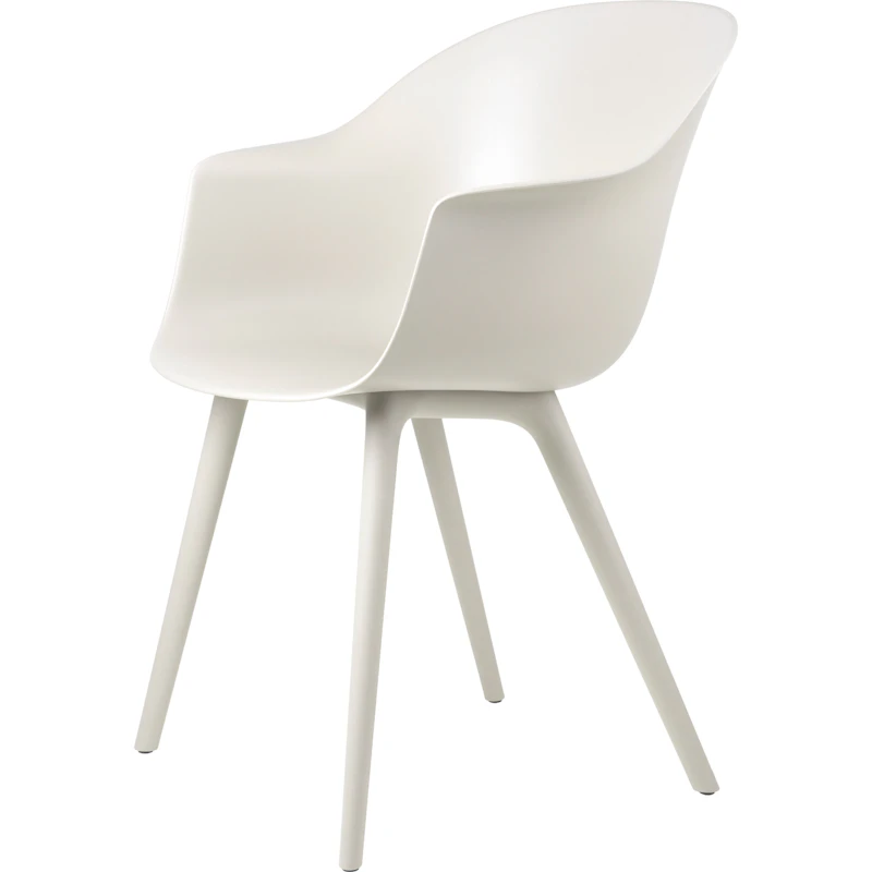 Bat Esszimmerstuhl Outdoor, Alabaster White