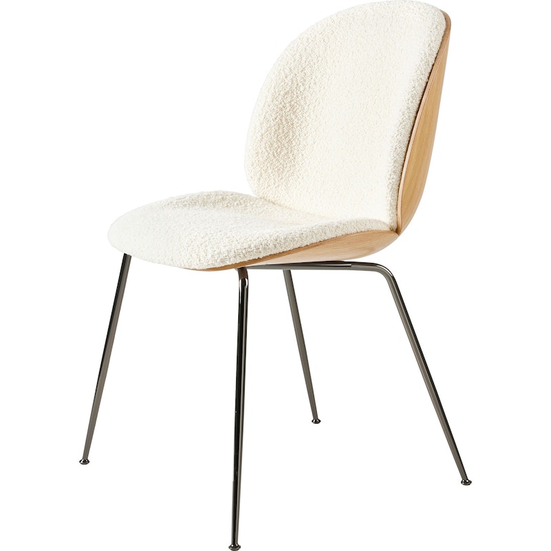 Beetle 3D Veneer Stuhl Eiche/Chrom, Karakorum 001