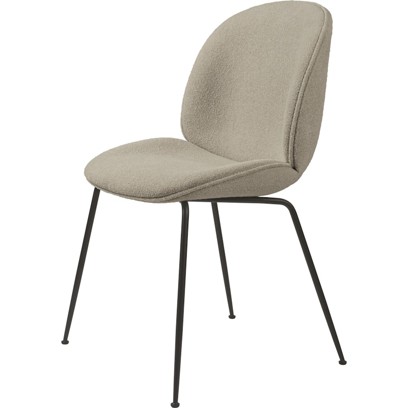 Beetle Dining Chair, Black, PG2, Li.Bouclé 008