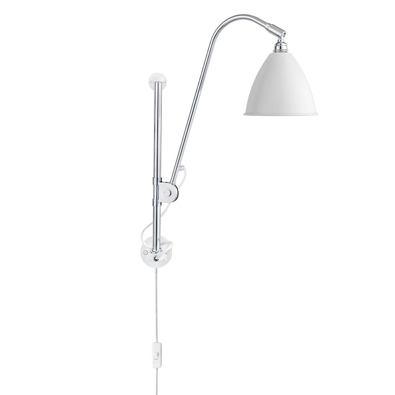 Bestlite BL5 Wandleuchte, Chrom/Weiss