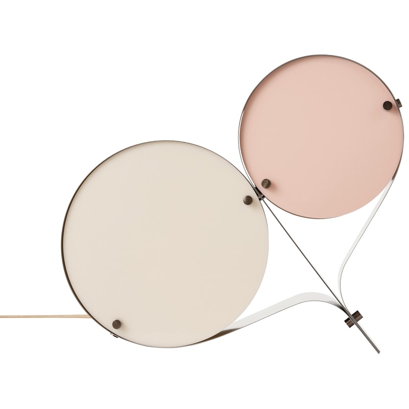 Coppia Tischlampe, Ivory / Blush