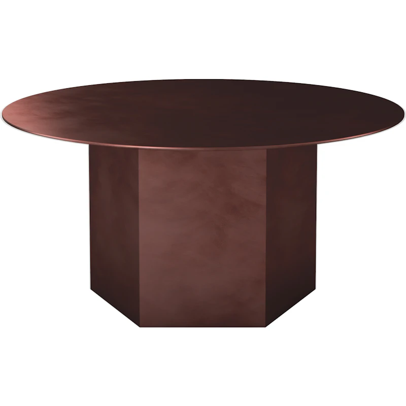 Epic Kaffeetisch Ø80 Stahl, Earthy Red