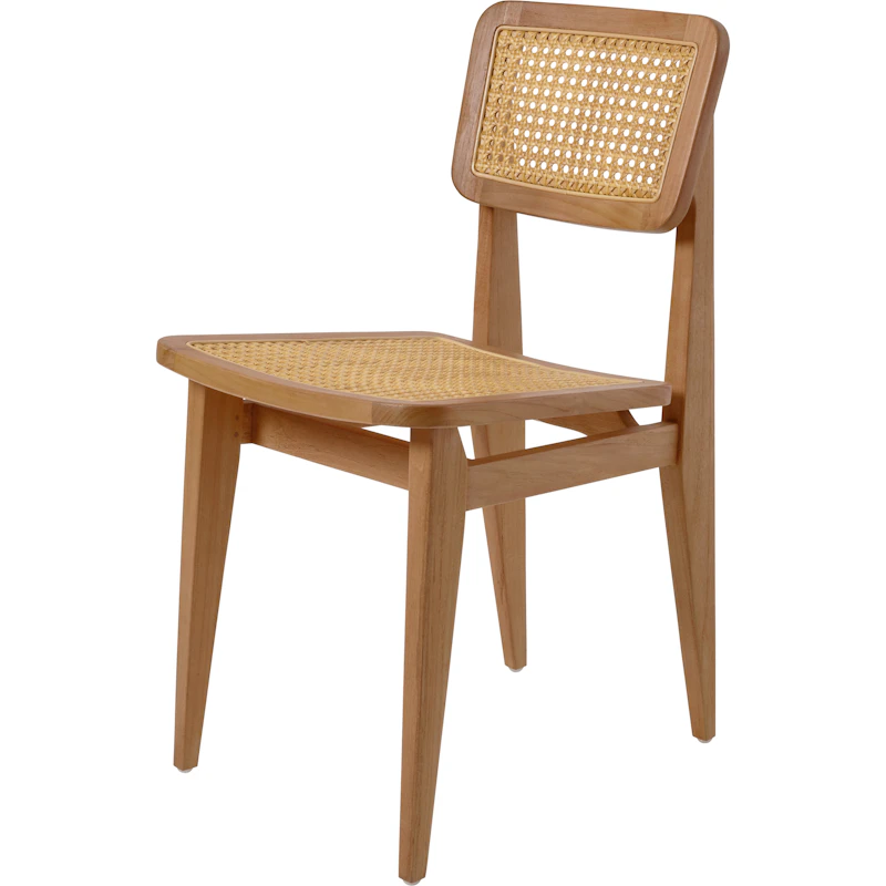 C-Chair Outdoor Esszimmerstuhl, Teakholz / French Cane