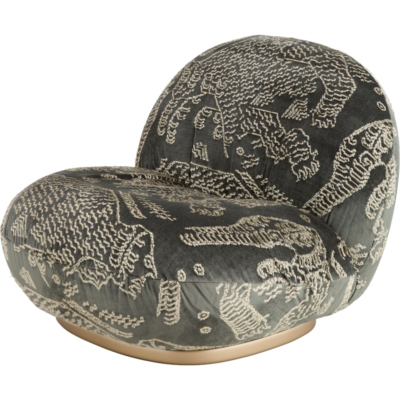 Pacha Loungesessel, Pearl Gold / Tiger Mountain 003