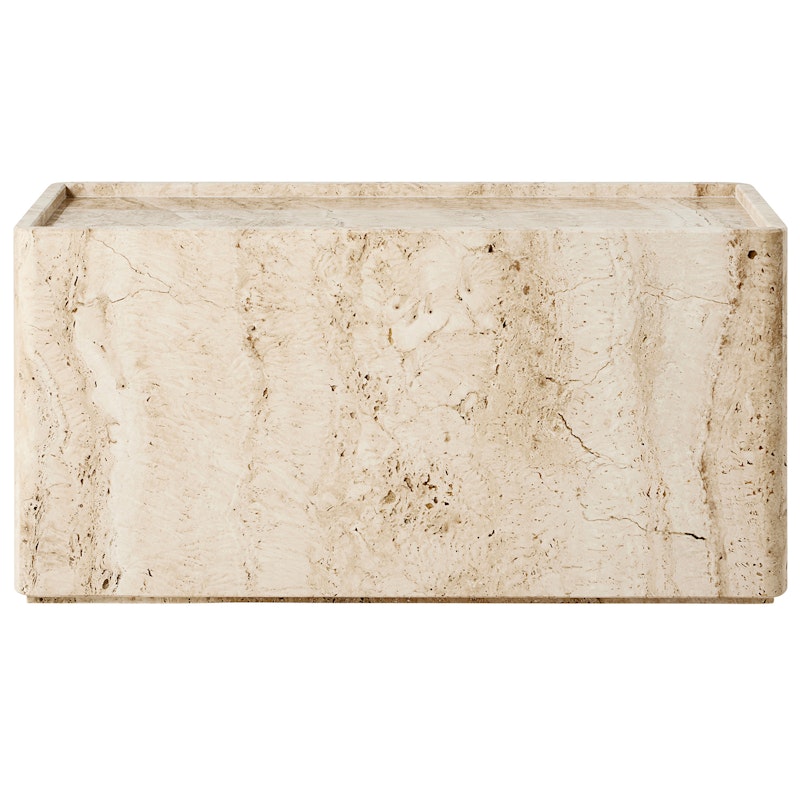 Pietra Beistelltisch 30x80 cm, Travertinfarben