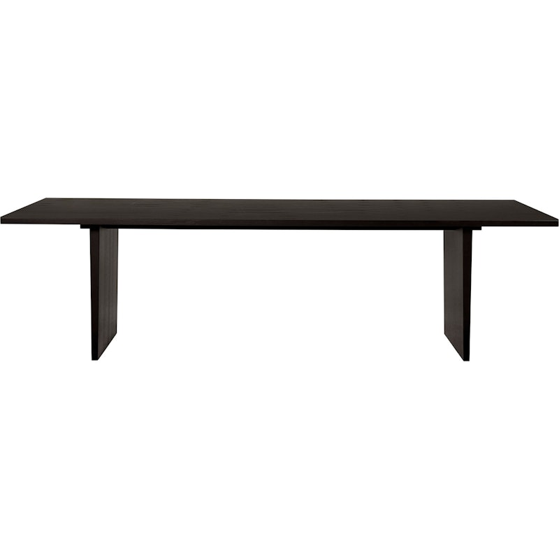 Private Esstisch 260 cm, Black Stained Esche