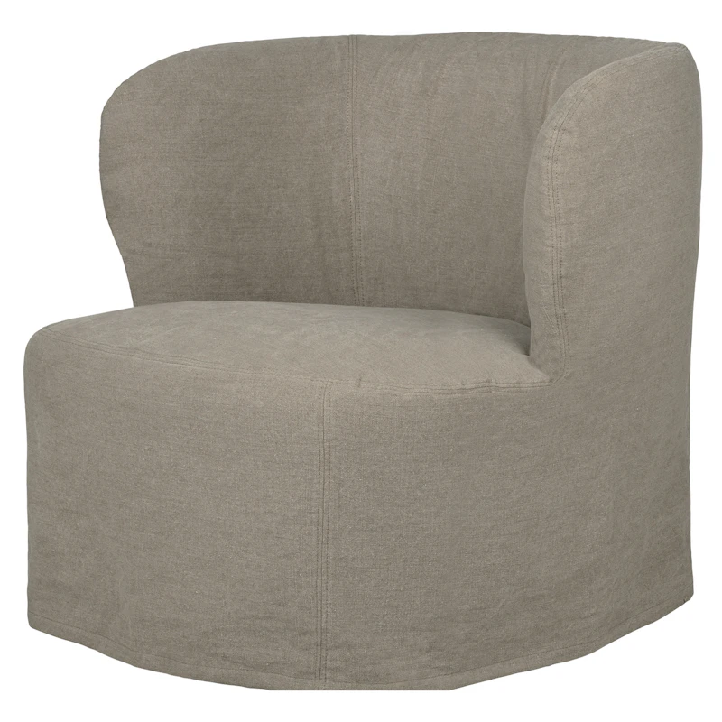 Stay Slipcover Sessel 85 cm, Linen0024