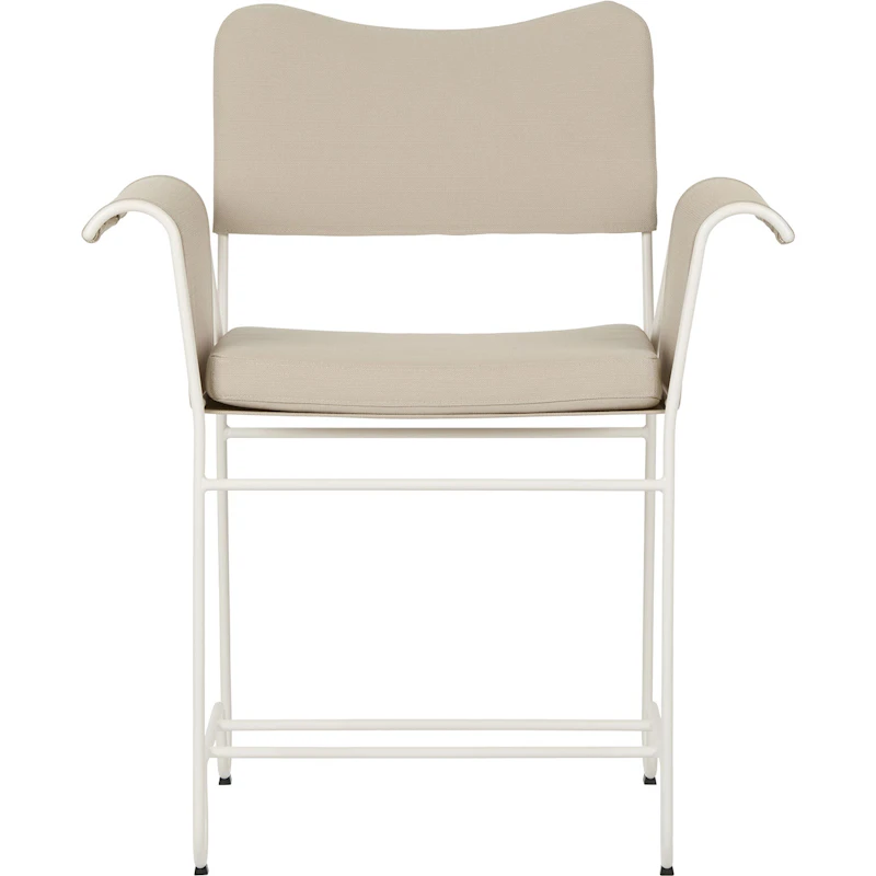Tropique Esszimmerstuhl, Classic White Semi Matt / Leslie Stripe 12