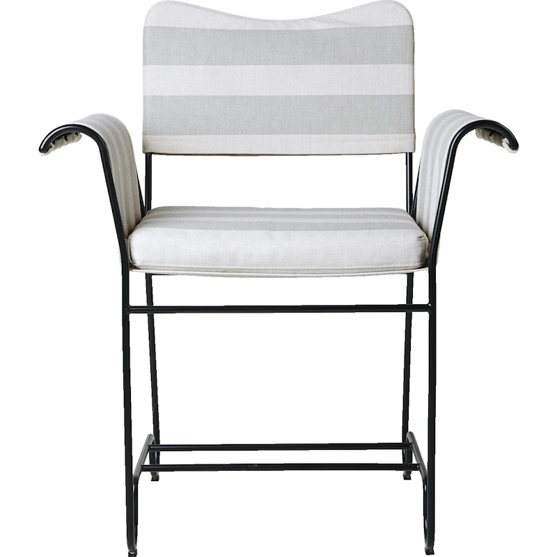 Tropique Esszimmerstuhl, Classic Black / Leslie Stripe 20