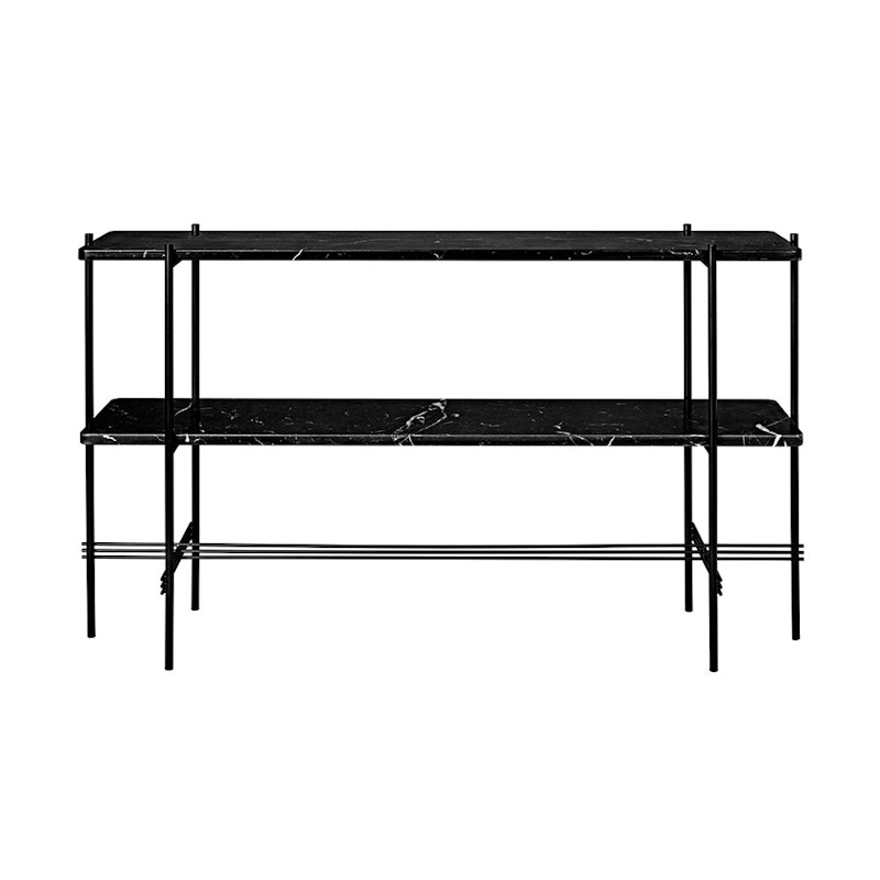 Ts Console 2 Regal, Schwarz Marmor