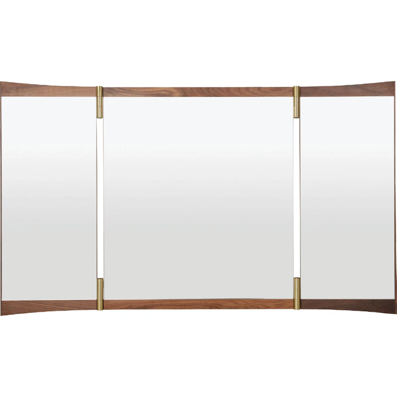Vanity 3 Wandspiegel 117x60 cm, Walnussfarben