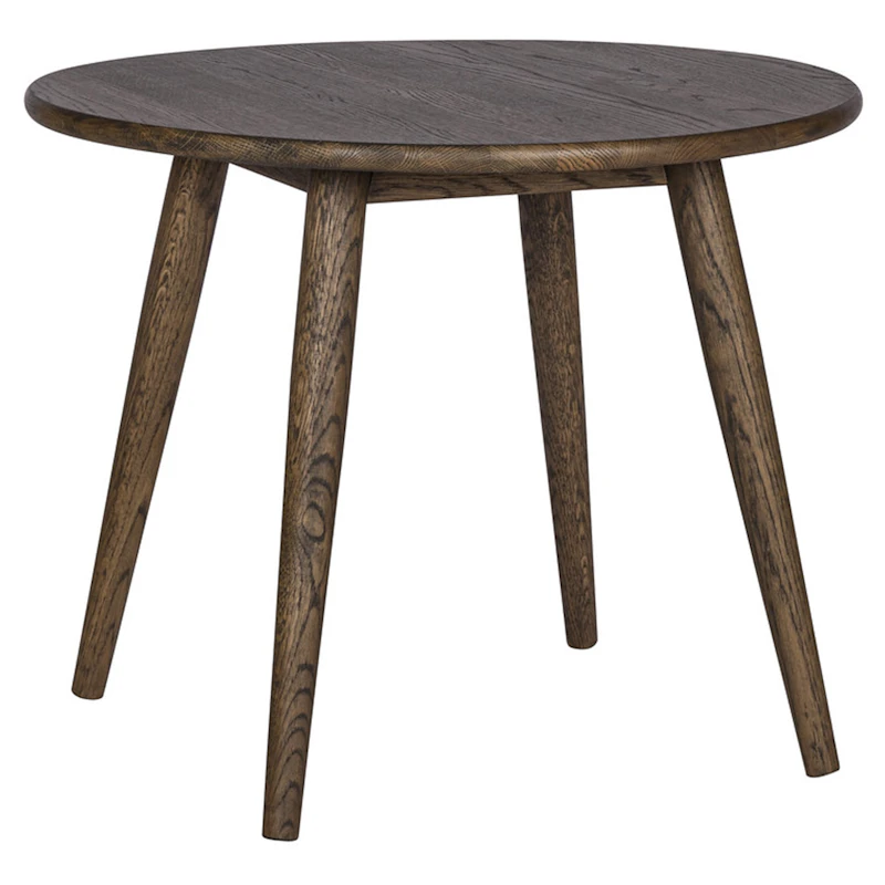 Symphony 02 Kaffeetisch Ø63 cm, Dunkel geölt Eiche